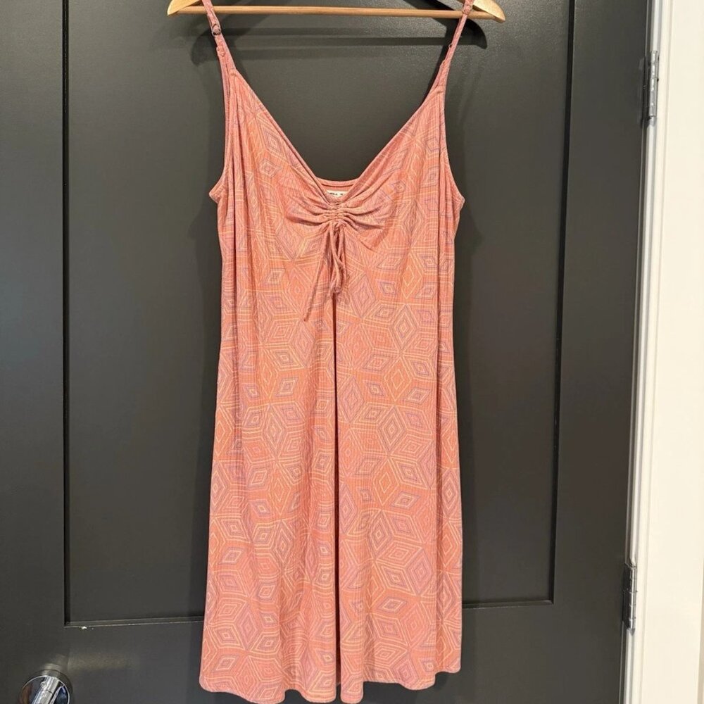 O’Neill Zabi Knit Mini Dress – Tawny Orange - Size Large